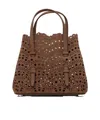 Alaïa Mina 20 Handbag In Brown