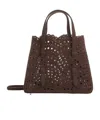 Alaïa 'mina 20' Perforated Bag