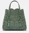 Alaïa Mina 20 Small Leather Tote Bag