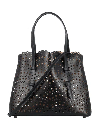 Alaïa Mina 25 Bag In Black