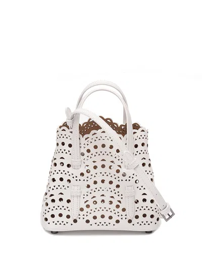 Alaïa `mina 25` Bag In White