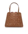Alaïa Mina 25 Bag In Luxury Suede In Brown