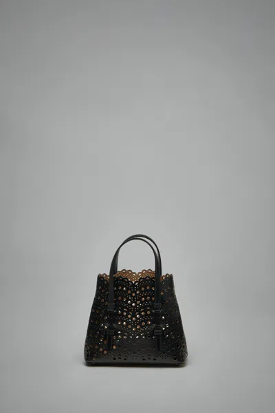 Alaïa Mina Bag In Black
