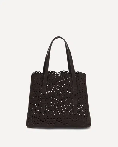 Alaïa Mina Medium Handbag In Brown