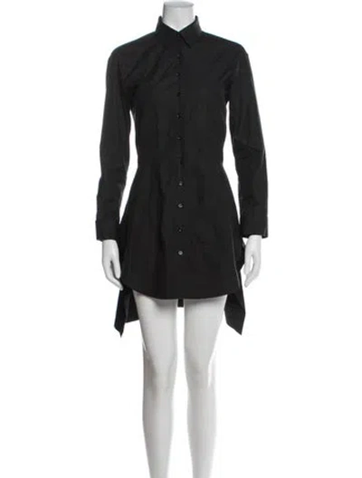 Pre-owned Alaïa Mini Dress In Green