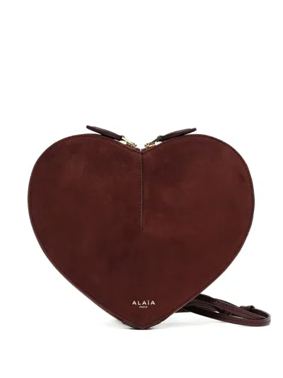 Alaïa Mini Heart Crossbody Bag