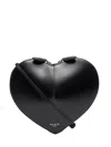 Alaïa Alaia Mini Heart-shaped Handbag With Gold Hardware In Black