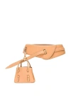 Alaïa Mini Mina Belt In Dune
