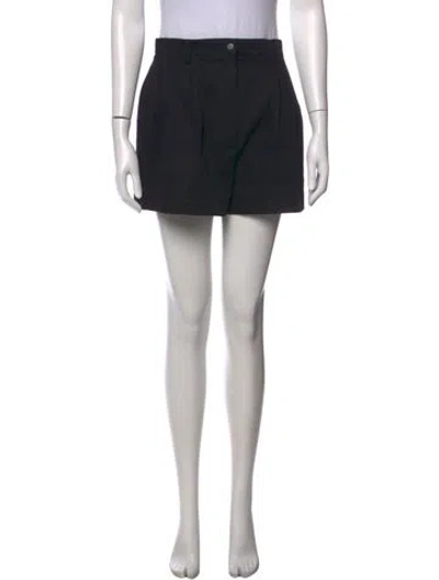 Pre-owned Alaïa Mini Shorts In Black
