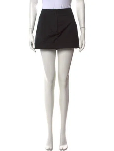 Pre-owned Alaïa Mini Shorts In Black