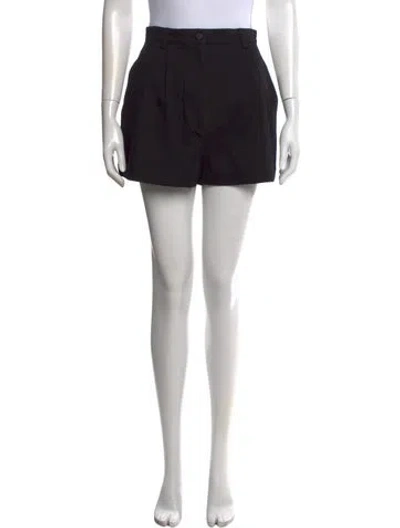 Pre-owned Alaïa Mini Shorts In Black