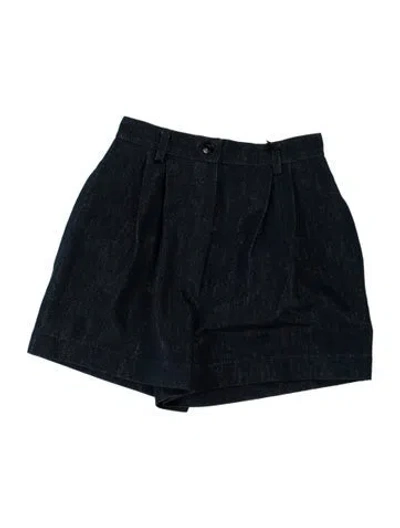 Pre-owned Alaïa Mini Shorts W/ Tags In Blue