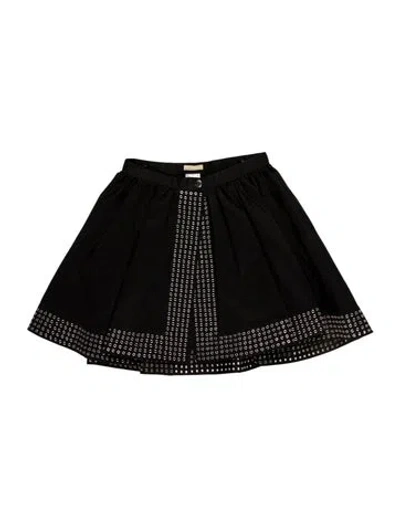 Pre-owned Alaïa Mini Skirt In Black