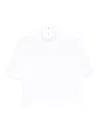 Alaïa Alaia Mm White Turtle Neck Top In White