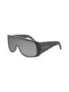 Alaïa Mm6 Maske Sunglasses In Black