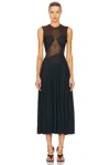 Alaïa Paneled Maxi Dress