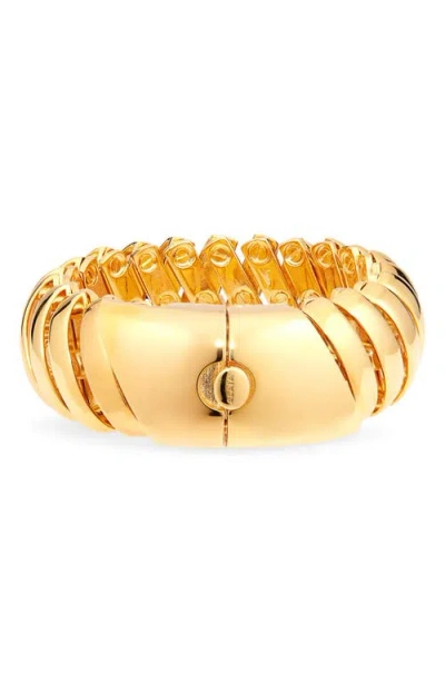 Alaïa Motion Transformable Bracelet Or Necklace In Gold