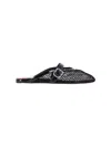 Alaïa Alaia Mesh Mules In Black