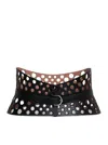 ALAÏA NEO BUSTIER BELT IN PERFORATED CALF LEATHER