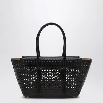 Alaïa Neo Mina 20 Small Bag In Black