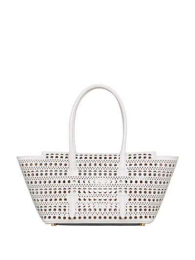 Alaïa Neo Mina 20 In Vienne Calfskin Bags