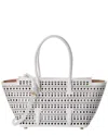 Alaïa Alaia Neo Mina 20 Leather Tote In White
