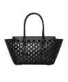 Alaïa Neo Mina 20 Shoulder Bag In Black
