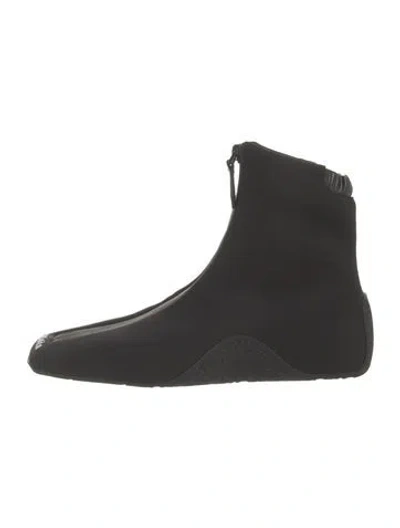 Pre-owned Alaïa Neoprene Boots In Black