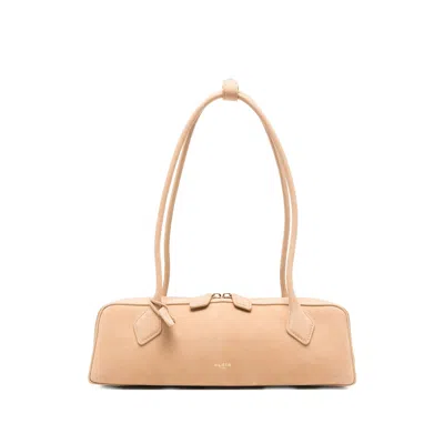 Alaïa Neutrals Shoulder Bags Women In White