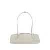 Alaïa Medium Le Teckel Shoulder Bag In White