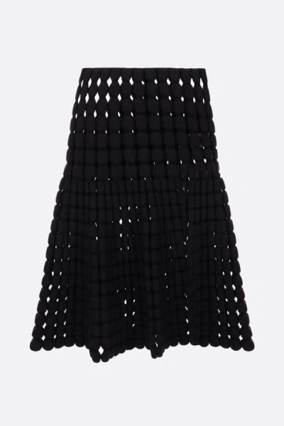Alaïa Nudos Skirt In Negro