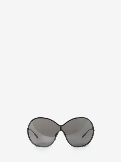 Alaïa Butterfly Sunglasses In Gray