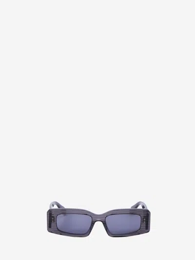 Alaïa Rectangular Sunglasses In Blue