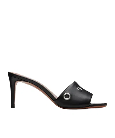 Alaïa Oellets High-heeled Sandals In Black