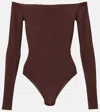 Alaïa Off-shoulder Bodysuit