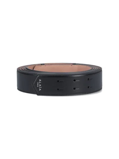 Alaïa "one Piece" Belt – Black