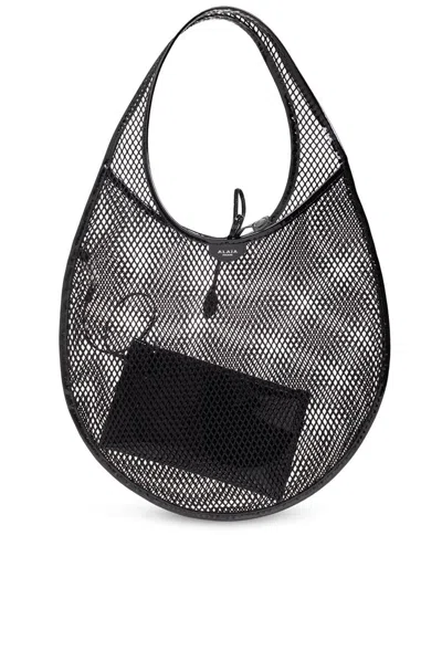 Alaïa One Piece Medium Hobo Bag In Black