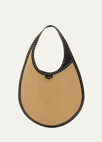 Alaïa One Piece Medium Shoulder Bag In Brown