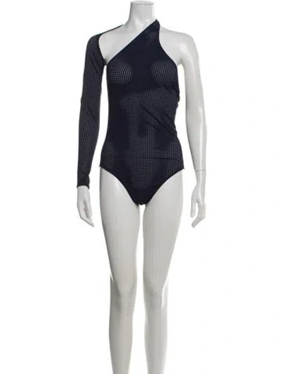 Pre-owned Alaïa One-piece In Black