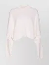 Alaïa Open Back Knit Crewneck Sweater
