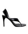 Alaïa Open-heeled And Pin-toed Sandals In Black