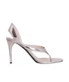 Alaïa Open-heeled And Pin-toed Sandals In Multicolor