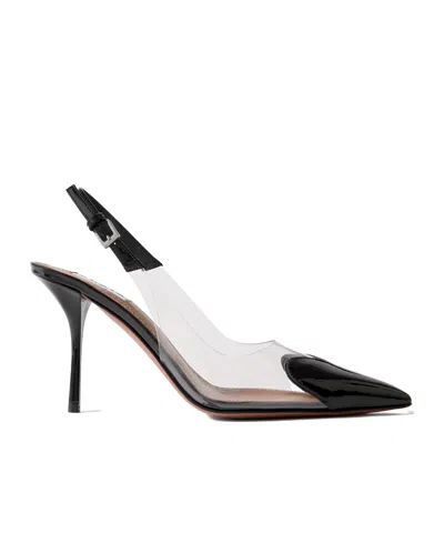 ALAÏA OPEN-HEELED HIGH HEELS