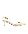 Alaïa Open-heeled High Heels In White