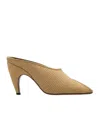 Alaïa Open-toed High-heeled Sandals In Brown