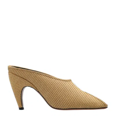 Alaïa Open-toed High-heeled Sandals In Beige
