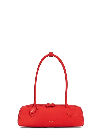 Alaïa Orange Brule Le Teckel Medium Shoulder Bag