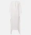 Alaïa Oversized Crêpe Kaftan In White
