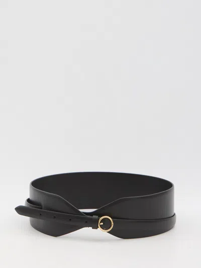 Alaïa Alaia Oversized Dual Belt In Black