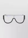 Alaïa Oversized Square Frame Sunglasses Thick Temples In Multi